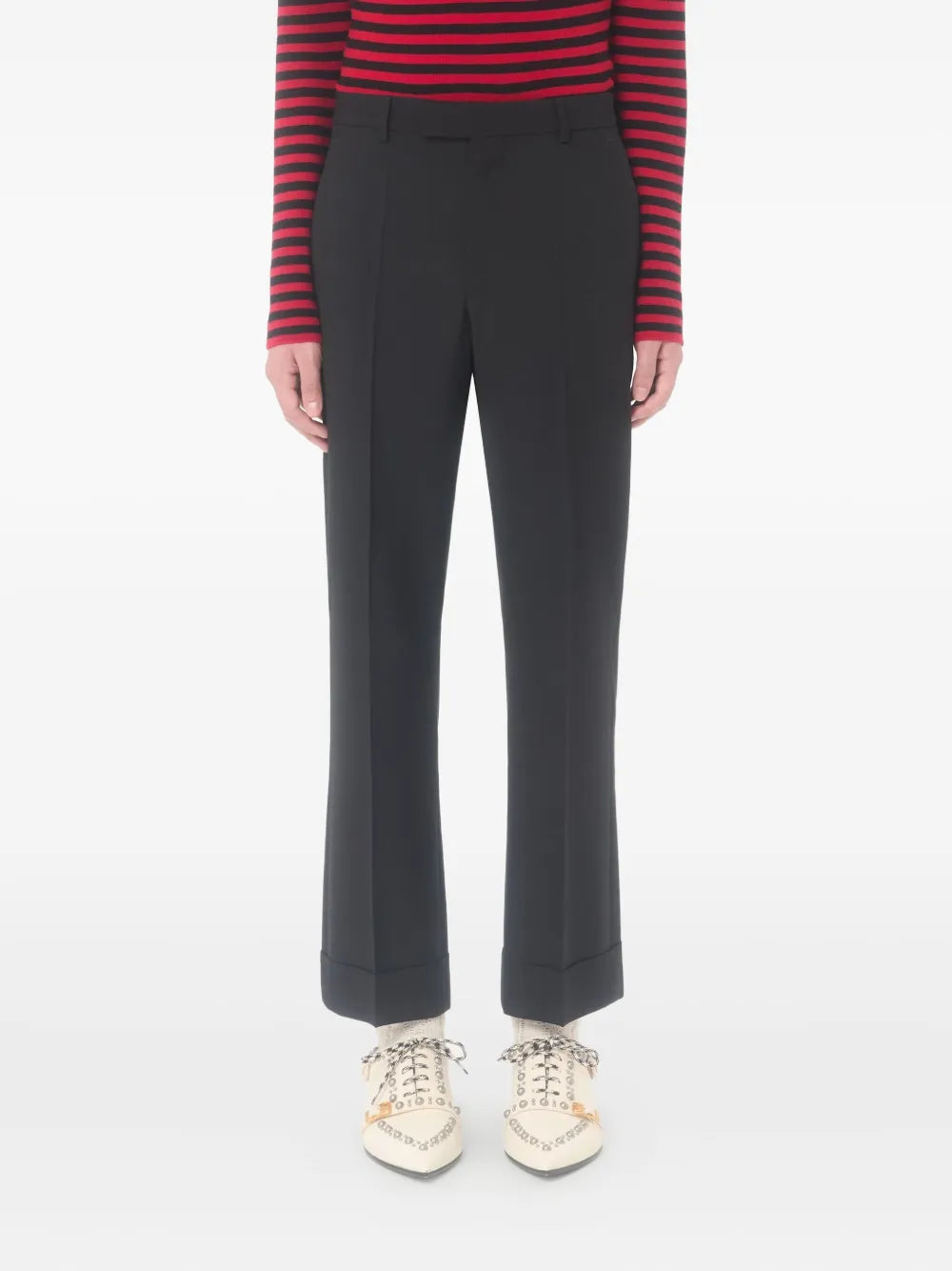 Garavani cuffs vlogo trousers-VALENTINO-Verso