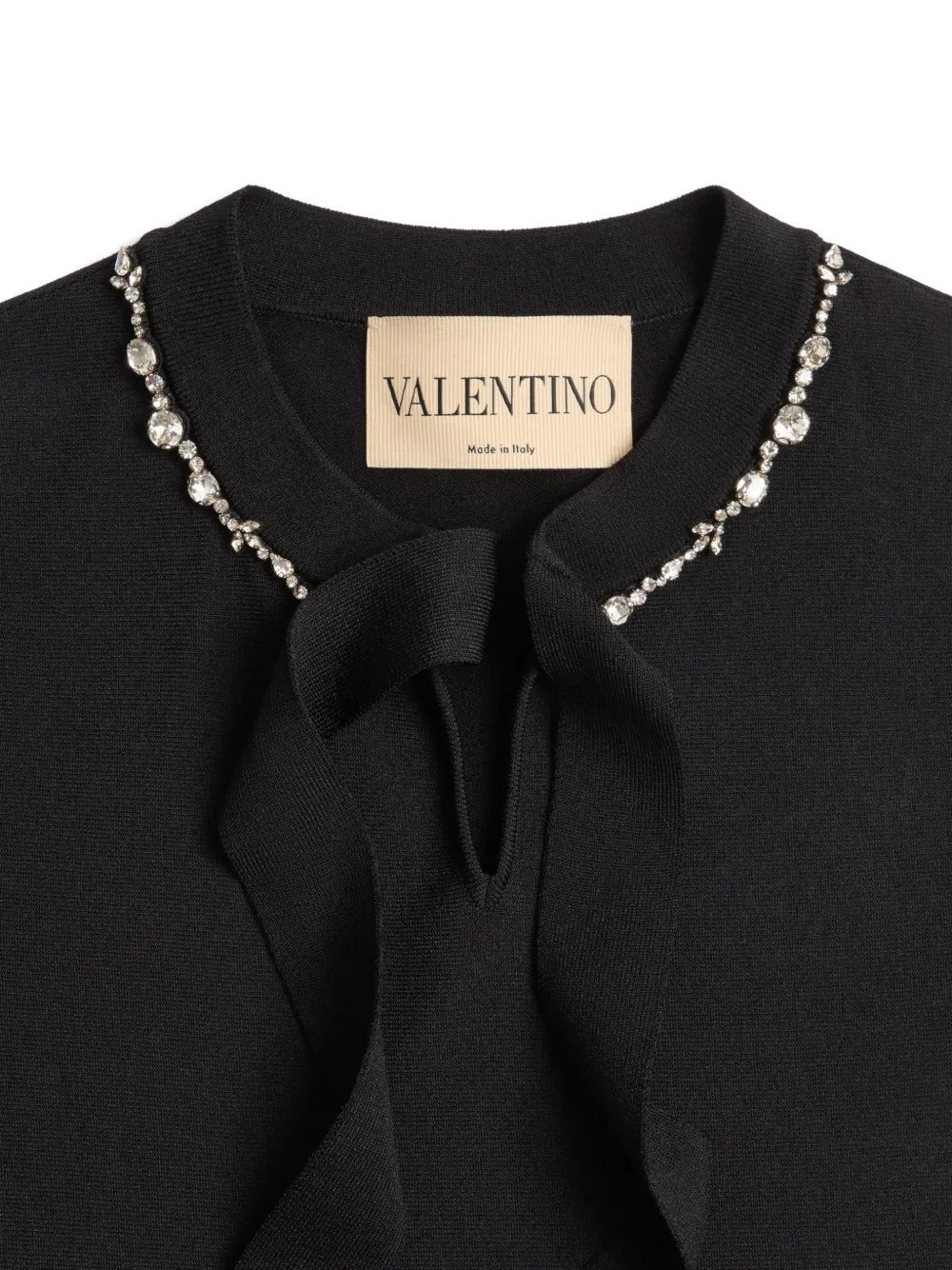 Garavani embroidered knit-dress-VALENTINO-Verso