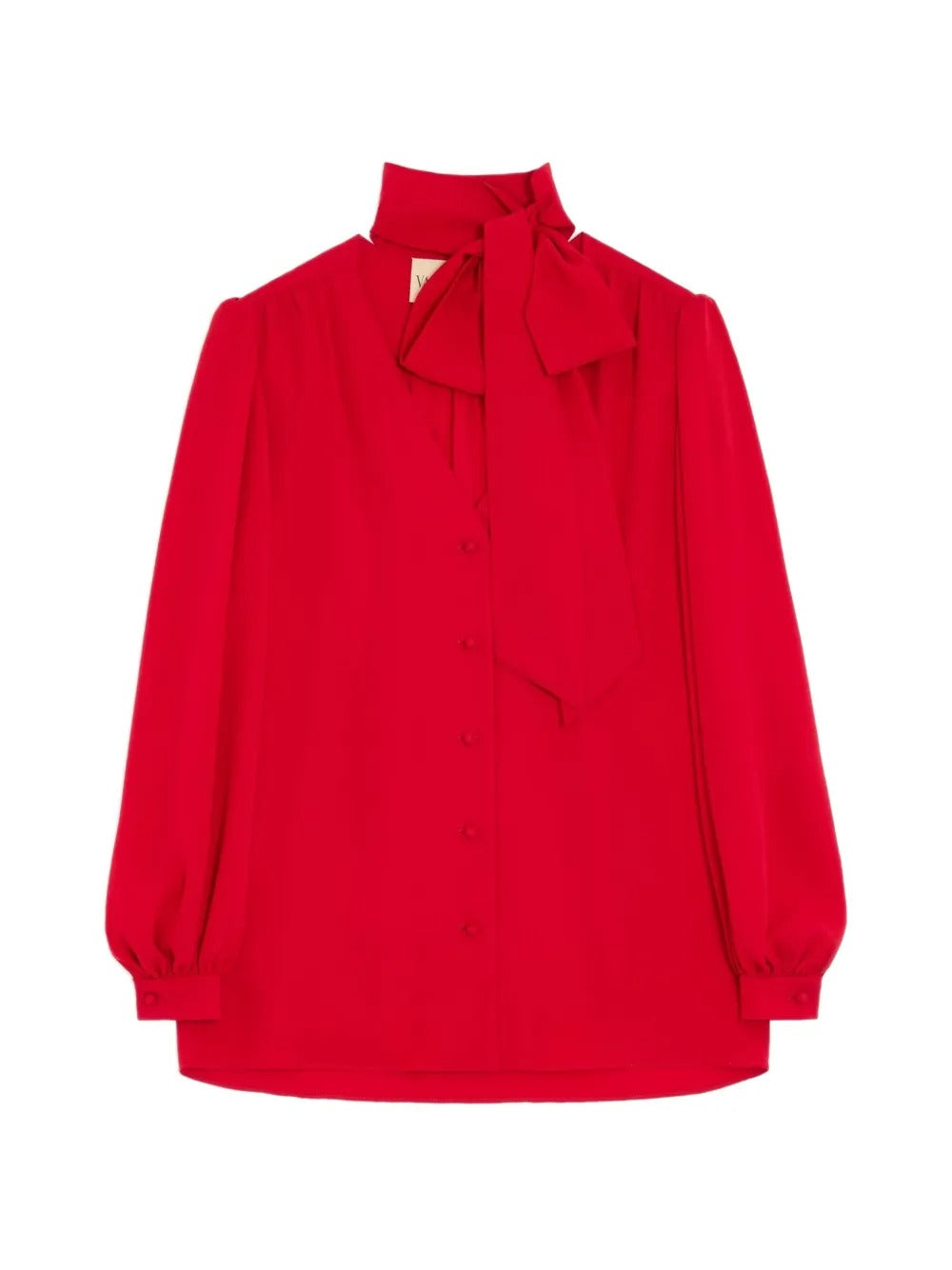 Garavani georgette blouse-VALENTINO-Verso