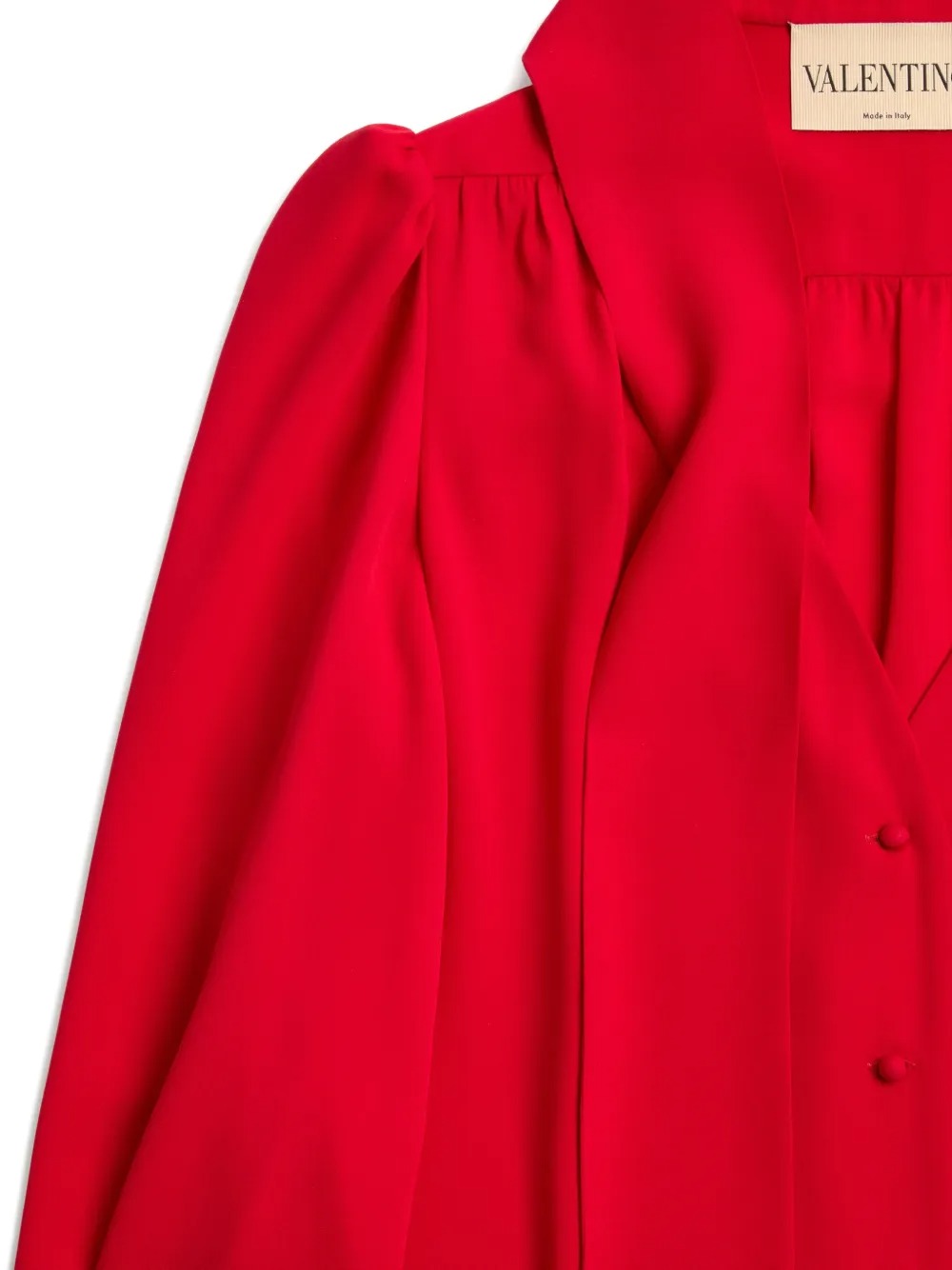 Garavani georgette blouse-VALENTINO-Verso