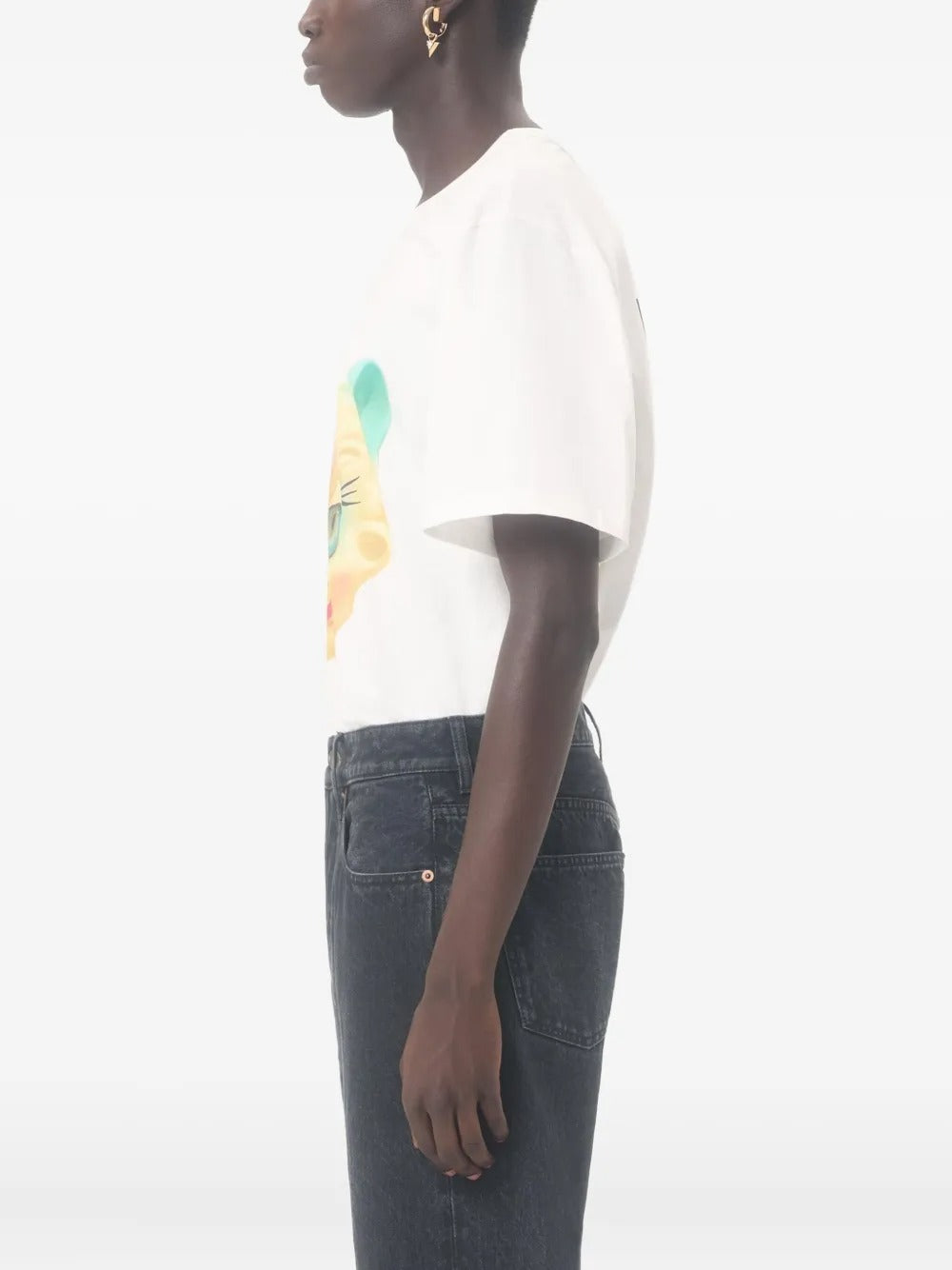 Garavani Le Chat de la Maison-print T-shirt-VALENTINO-Verso