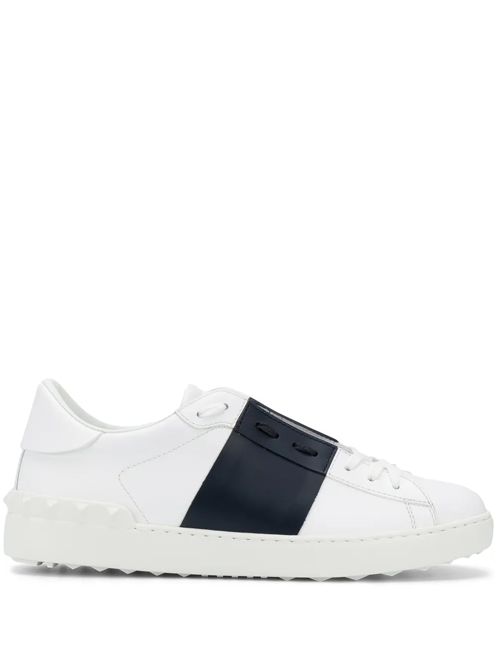 Garavani open leather sneakers-VALENTINO-Verso