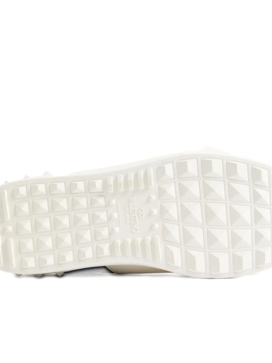 Garavani open leather sneakers-VALENTINO-Verso