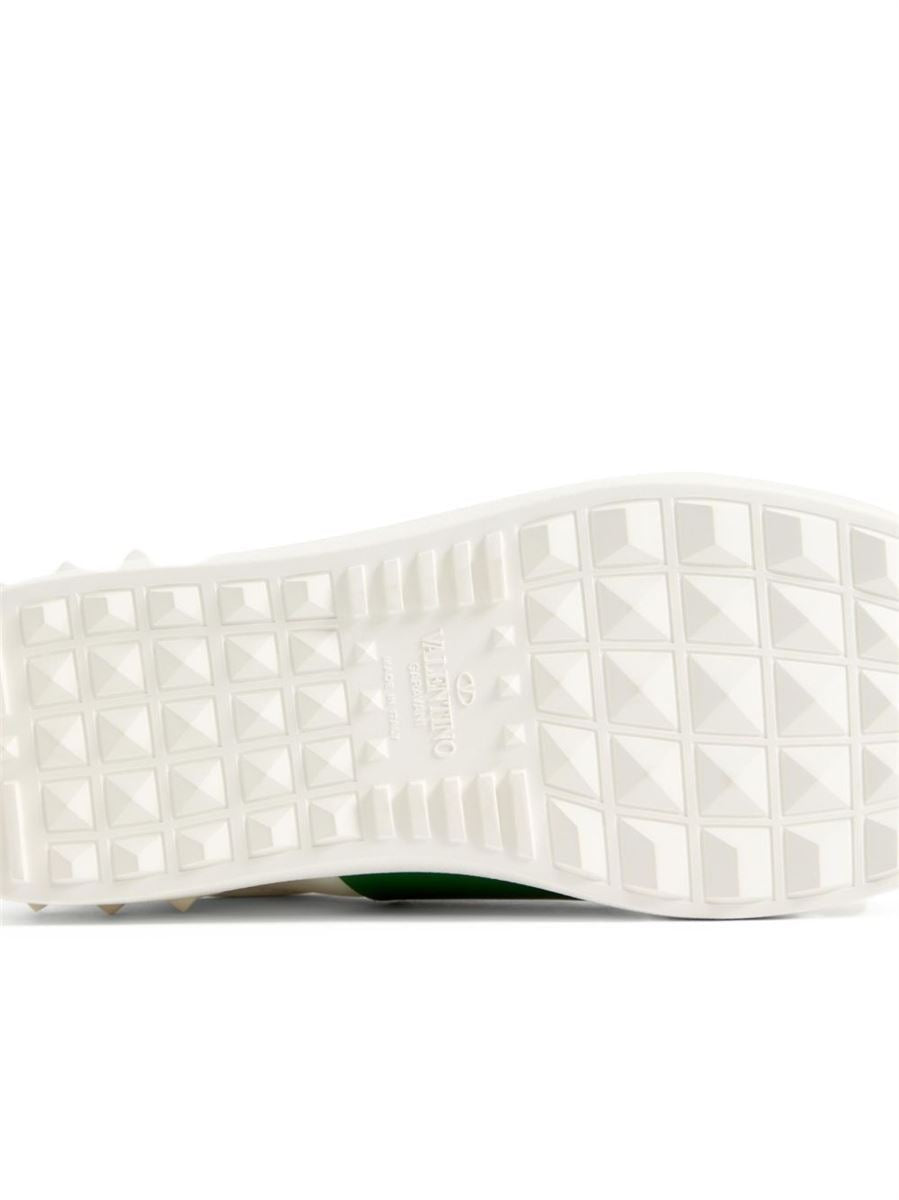 Garavani open leather sneakers-VALENTINO-Verso