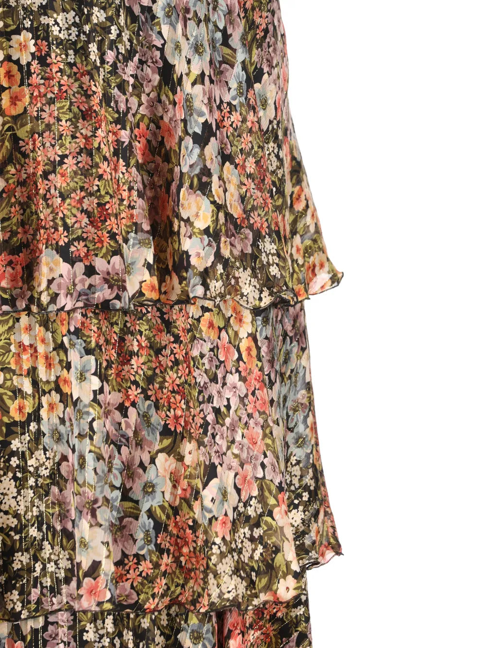 Garavani ruffled floral-print skirt-VALENTINO-Verso