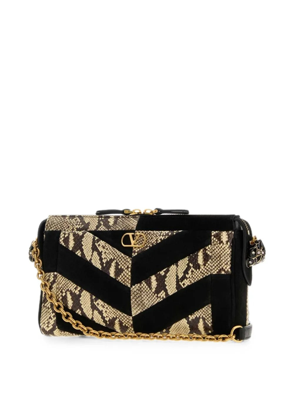 Garavani small panthea leather shoulder bag-VALENTINO-Verso