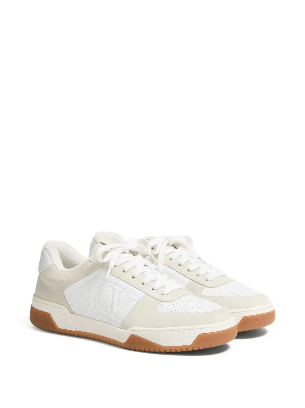 Garavani Vlogo Signature Leather Sneakers-VALENTINO-Verso