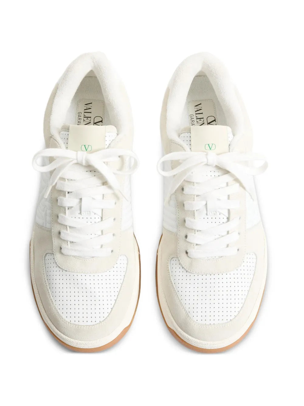 Garavani Vlogo Signature Leather Sneakers-VALENTINO-Verso
