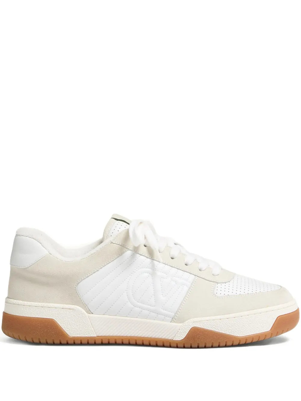Garavani Vlogo Signature Leather Sneakers-VALENTINO-Verso