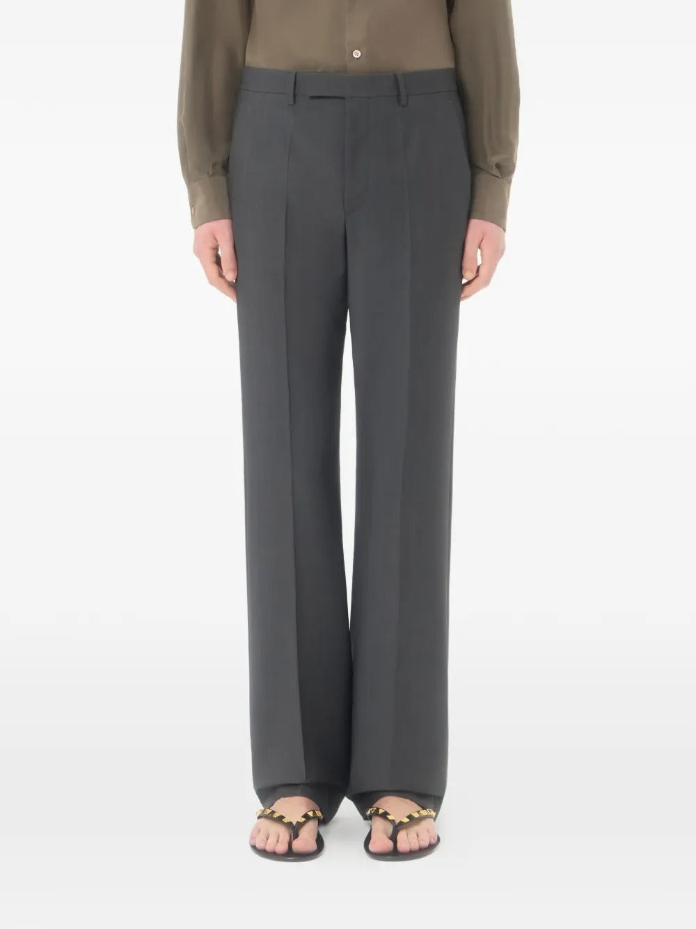 Garavani wool pants-VALENTINO-Verso