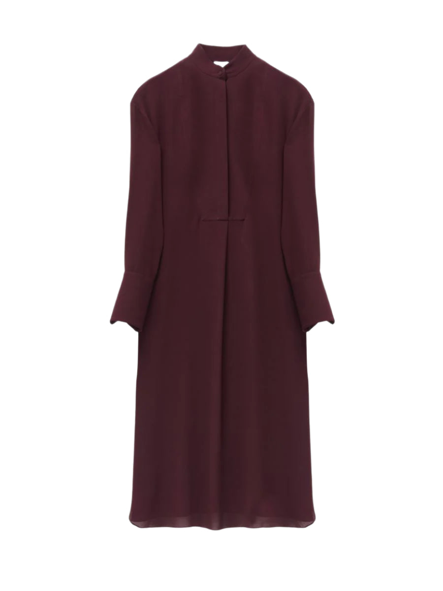 GEORGETTE SHIRT DRESS -  A. MCQUEEN -  Verso