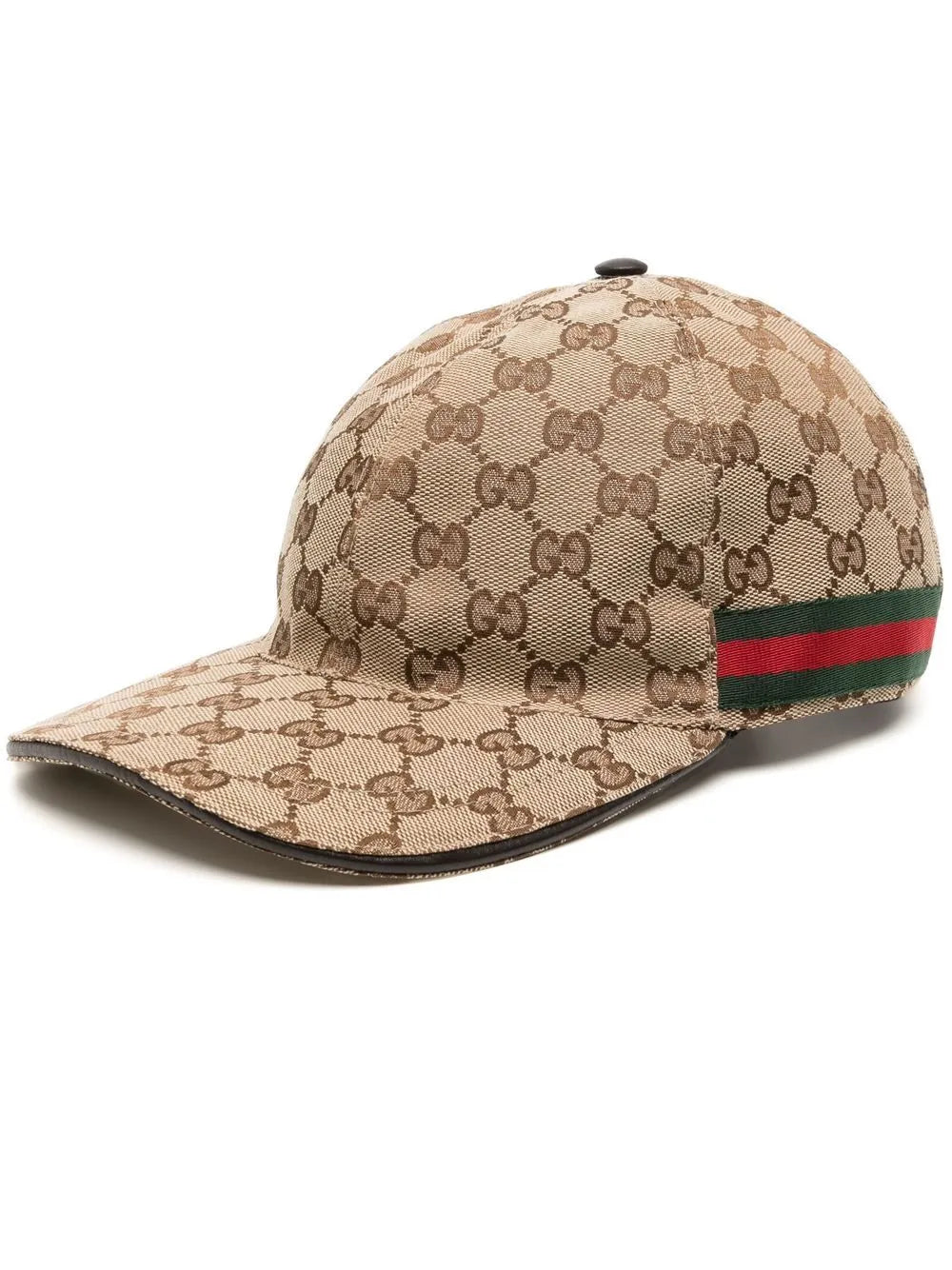 GG Canvas Baseball Cap-GUCCI-Verso