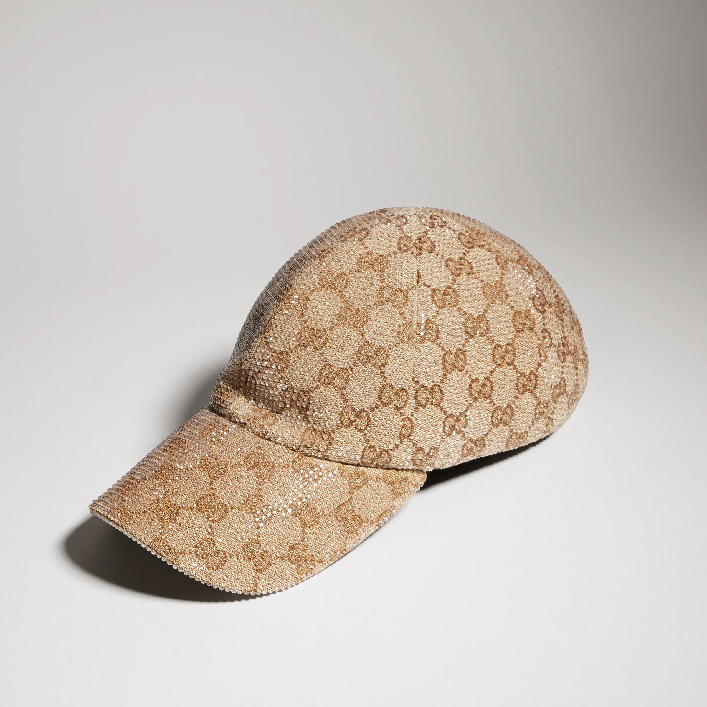 Gg canvas baseball hat with crystals-GUCCI-Verso