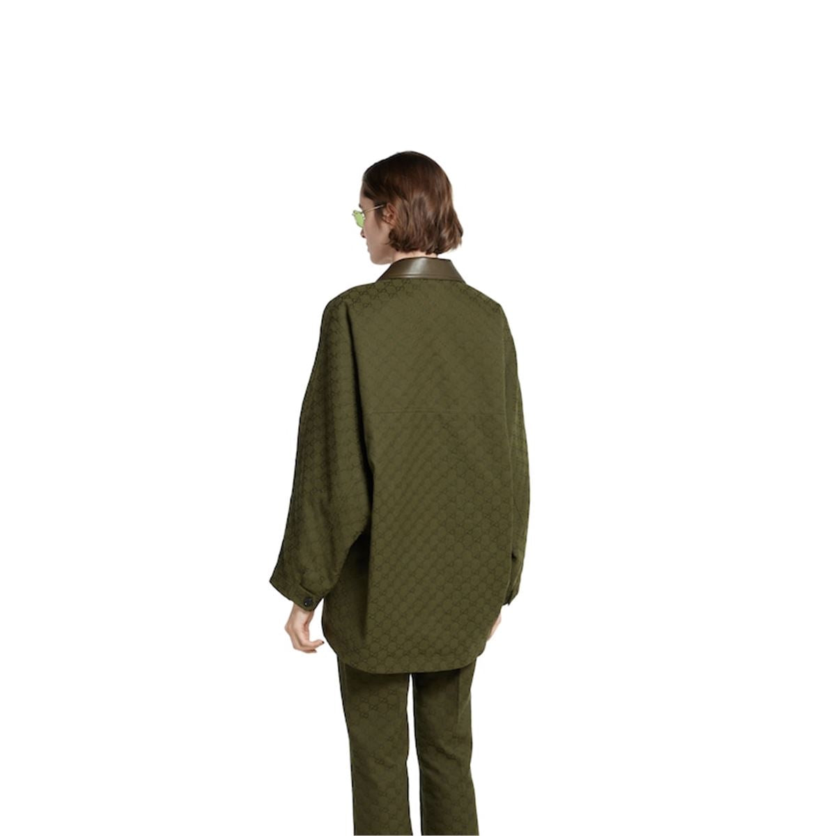 GG CANVAS JACKET-GUCCI-Verso
