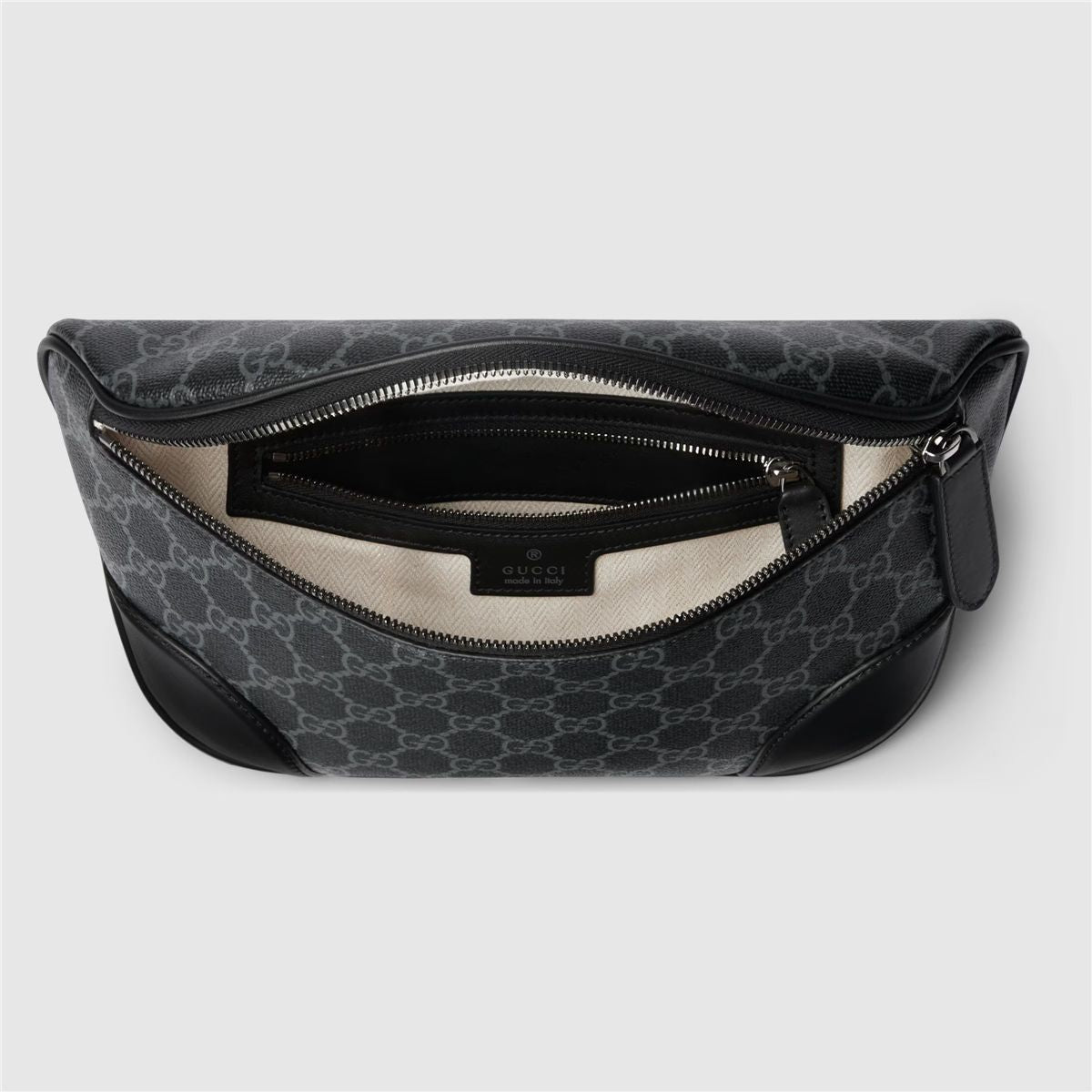 Gg emblem medium belt bag-GUCCI-Verso