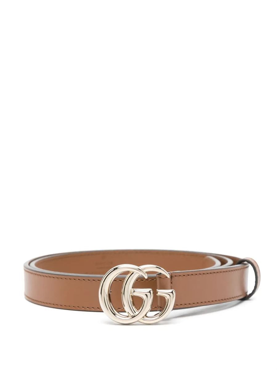 Gg leather belt-GUCCI-Verso