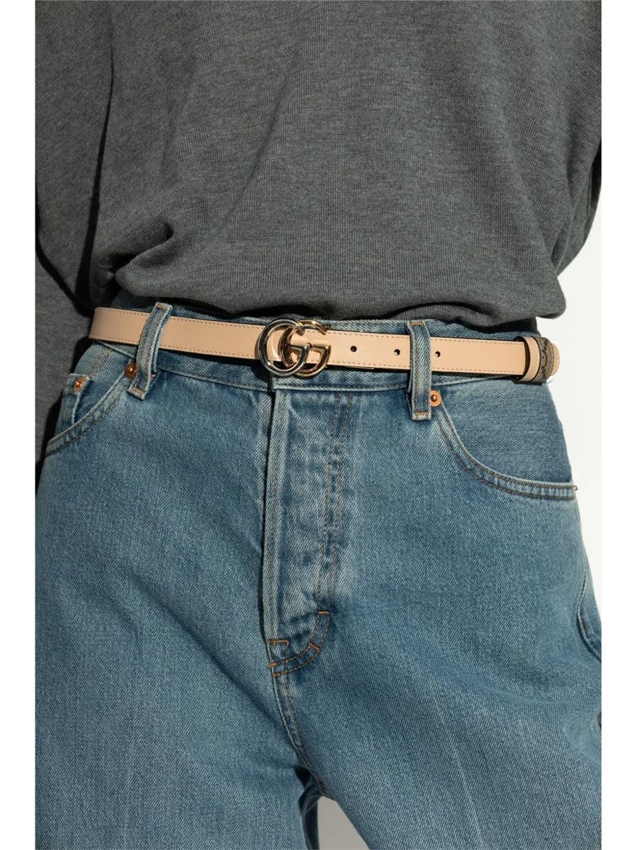 Gg marmont reversible belt-GUCCI-Verso