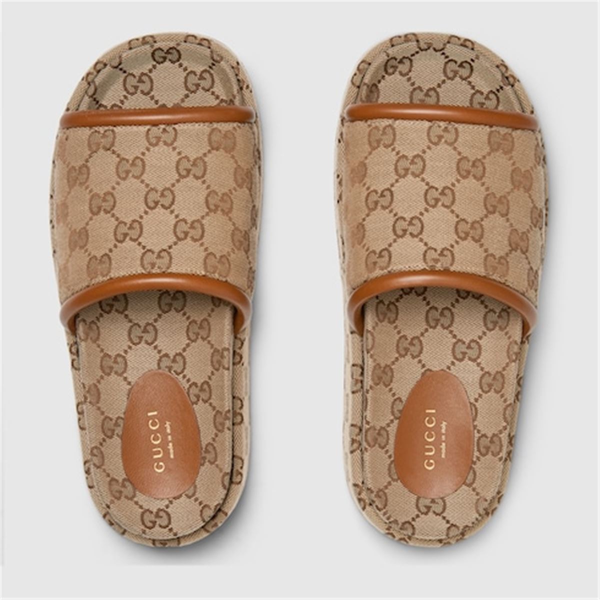 GG PLATFORM SANDAL - GUCCI - Verso