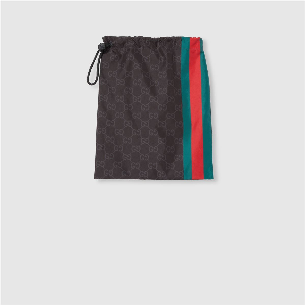 Gg print nylon swim shorts-GUCCI-Verso
