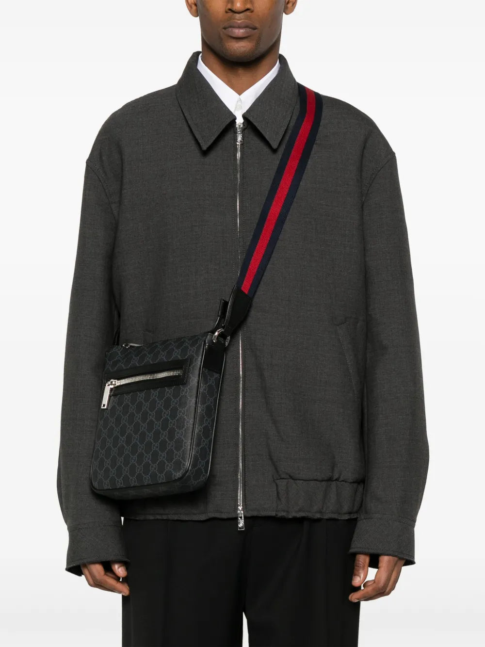 Gg supreme canvas messenger bag-GUCCI-Verso