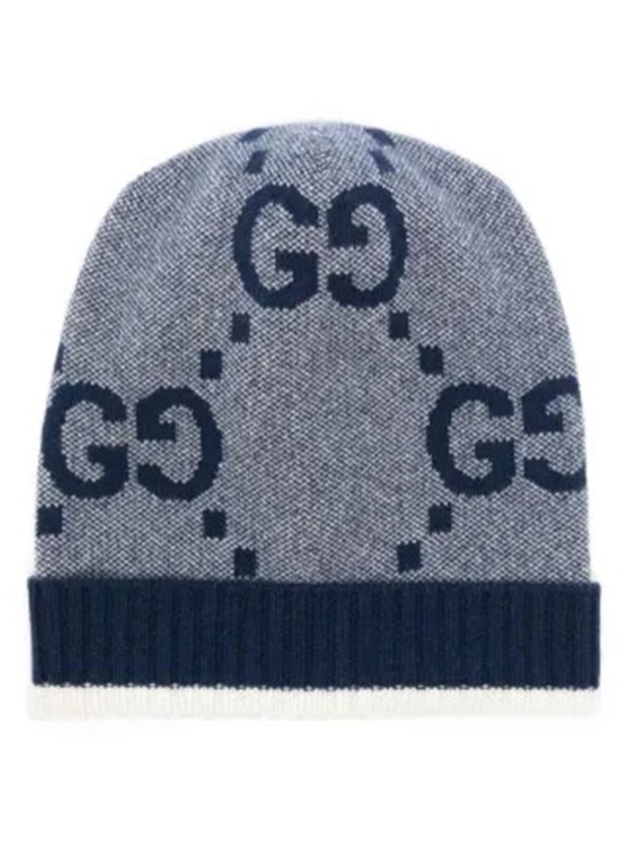GG Supreme Cashmere Beanie-GUCCI-Verso
