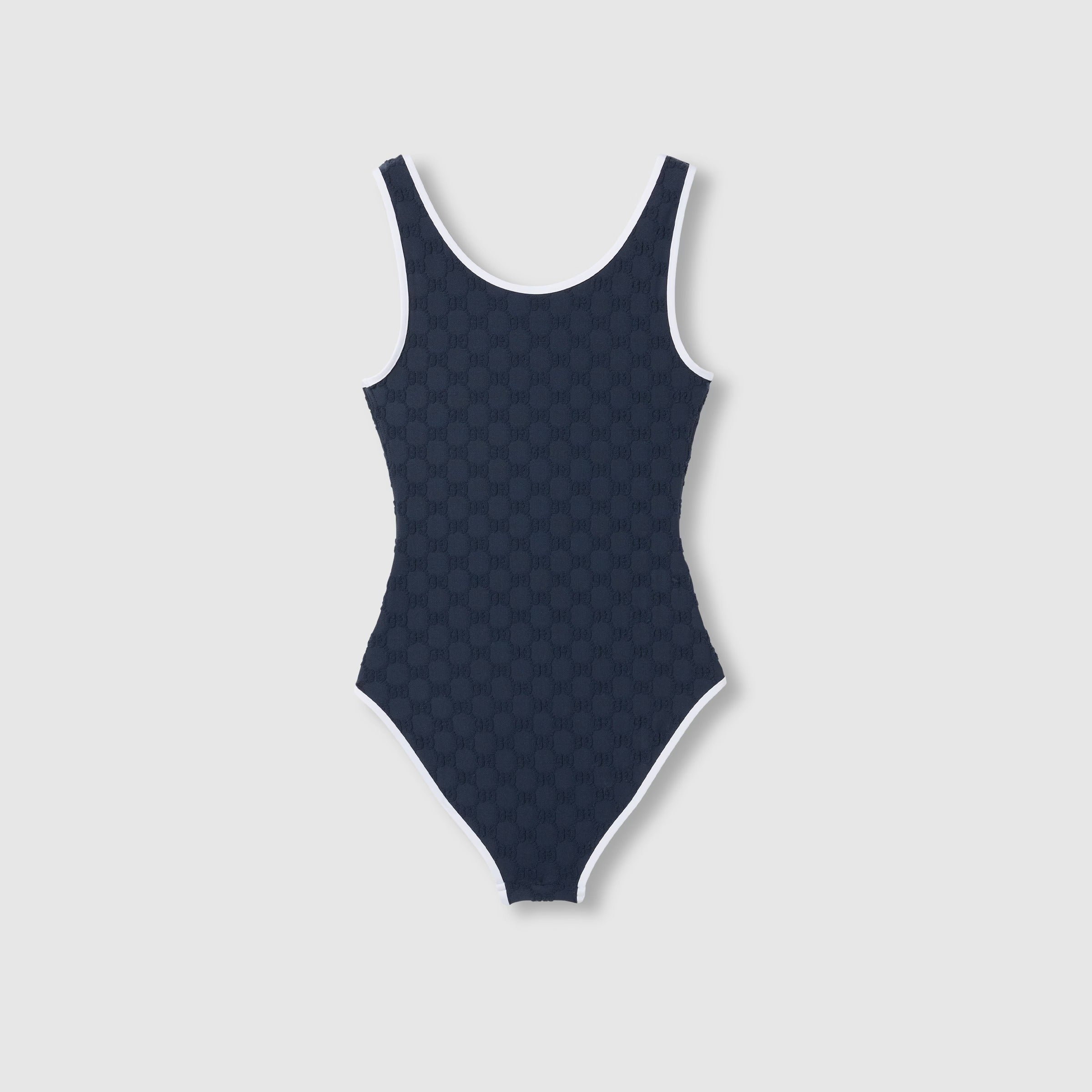 GG terrycloth swimsuit-GUCCI-Verso