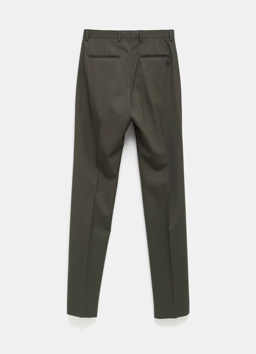 Gg wool jacquard suit for men-GUCCI-Verso