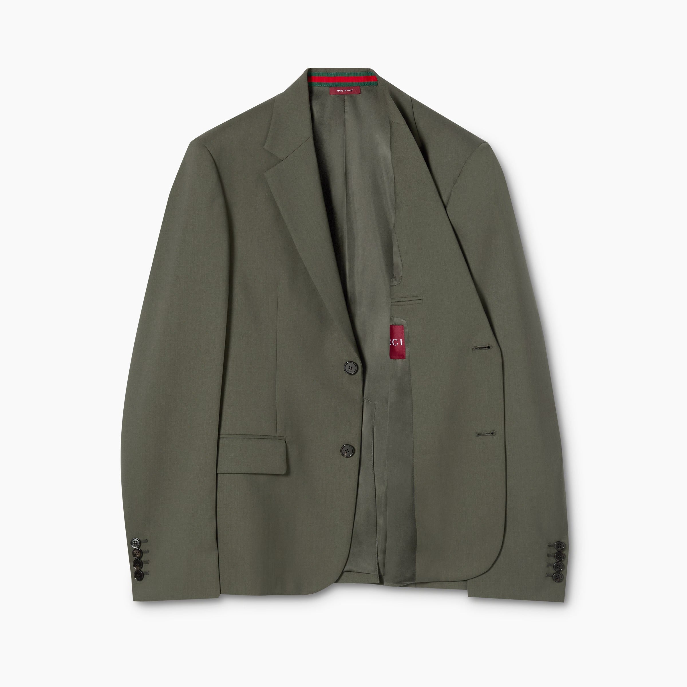 GG Wool Jacquard Suit for Men-GUCCI-Verso