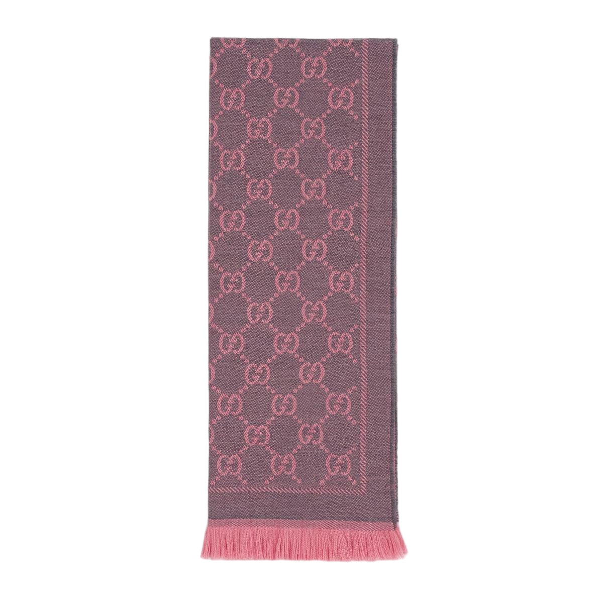 Gg wool scarf-GUCCI-Verso