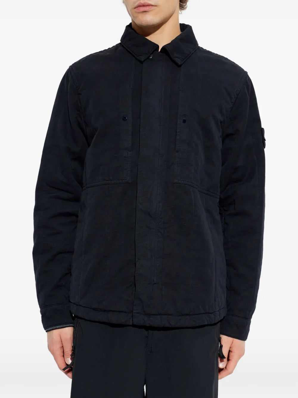 Ghost button-patch jacket-STONE ISLAND-Verso