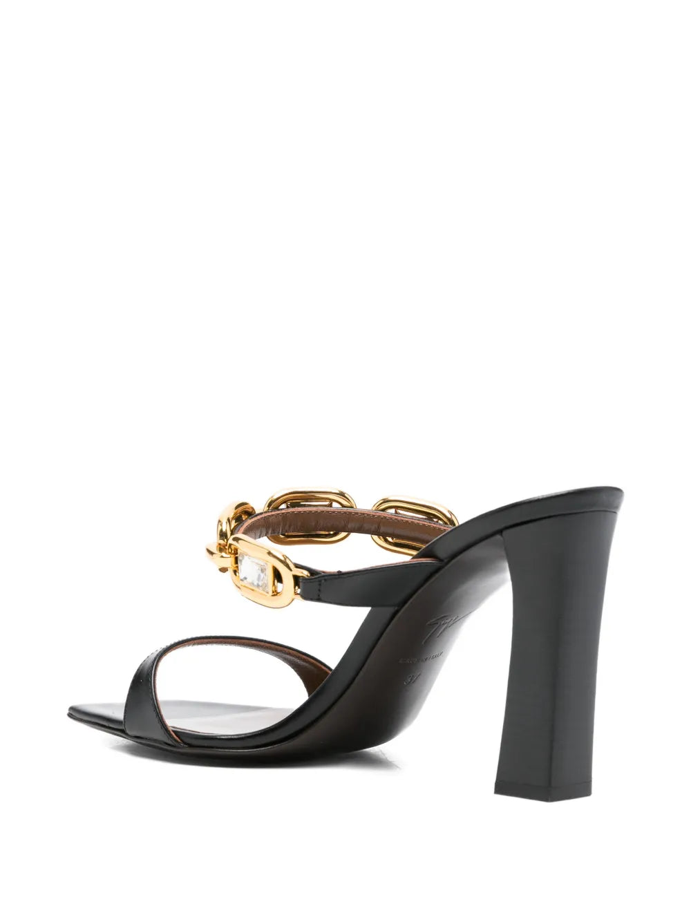Giuseppe chain embellished sandals-ZANOTTI-Verso