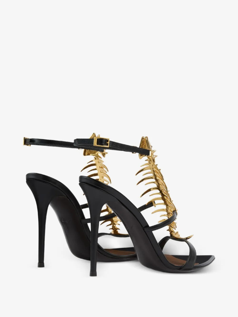 Giuseppe slim 2.0 105 crystal-embellished fishbone sandals-ZANOTTI-Verso