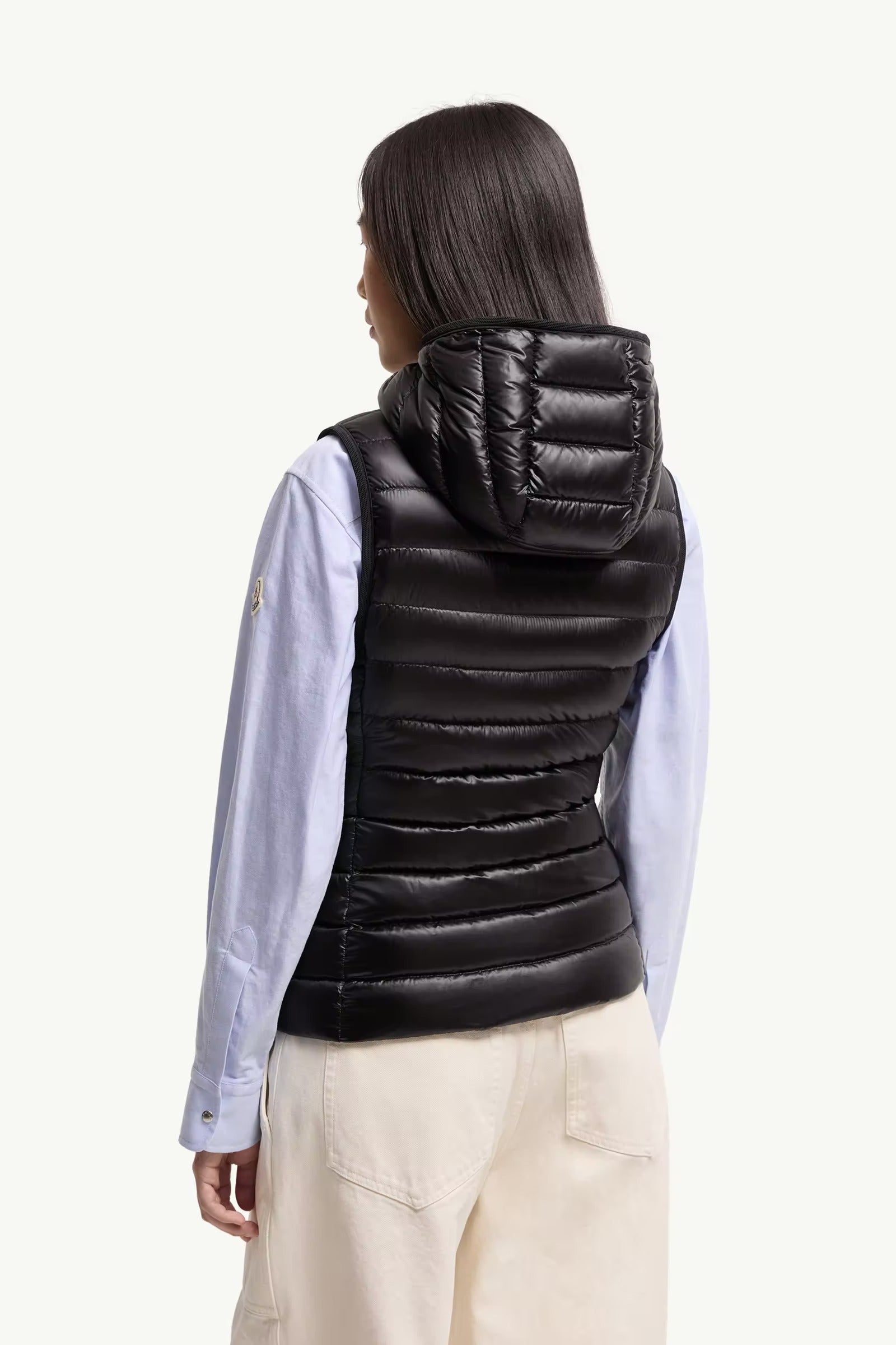 Glycosse Hooded Down Gilet-MONCLER-Verso