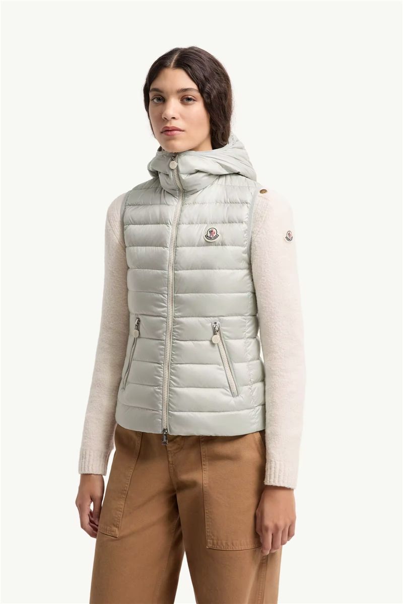Glycosse hooded down gilet-MONCLER-Verso