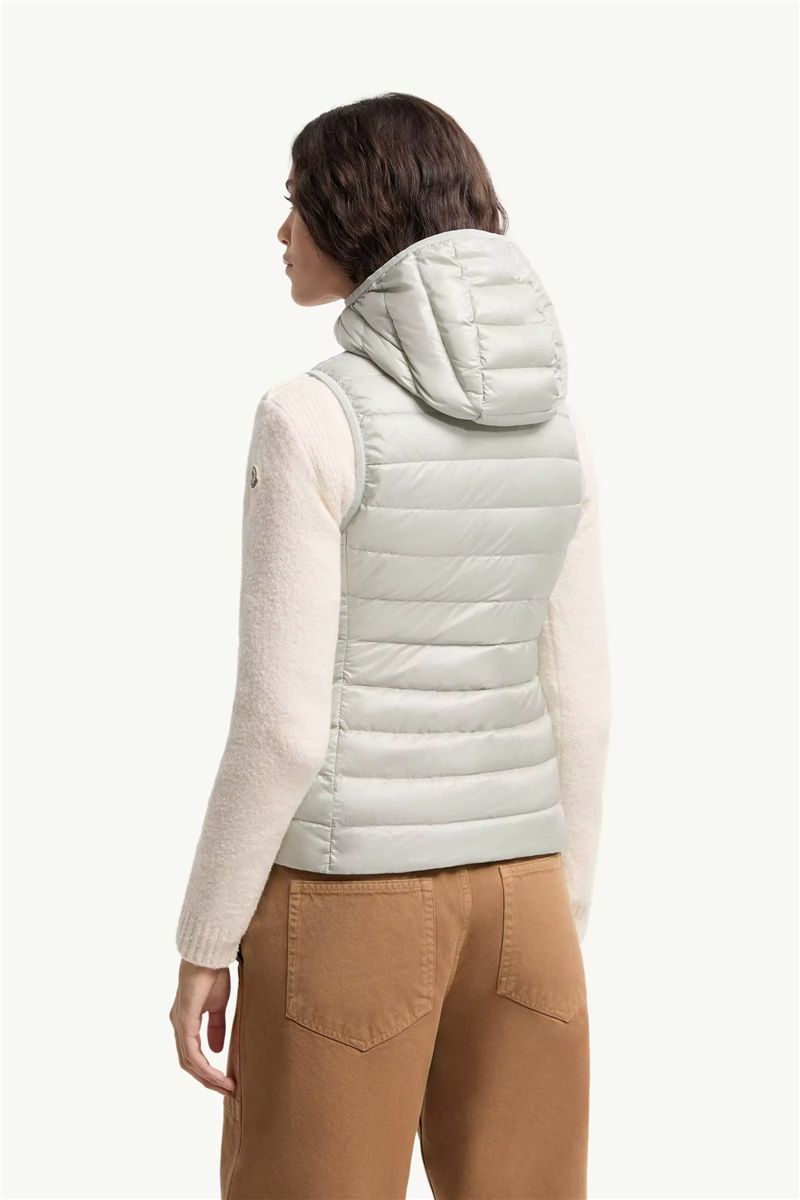 Glycosse hooded down gilet-MONCLER-Verso