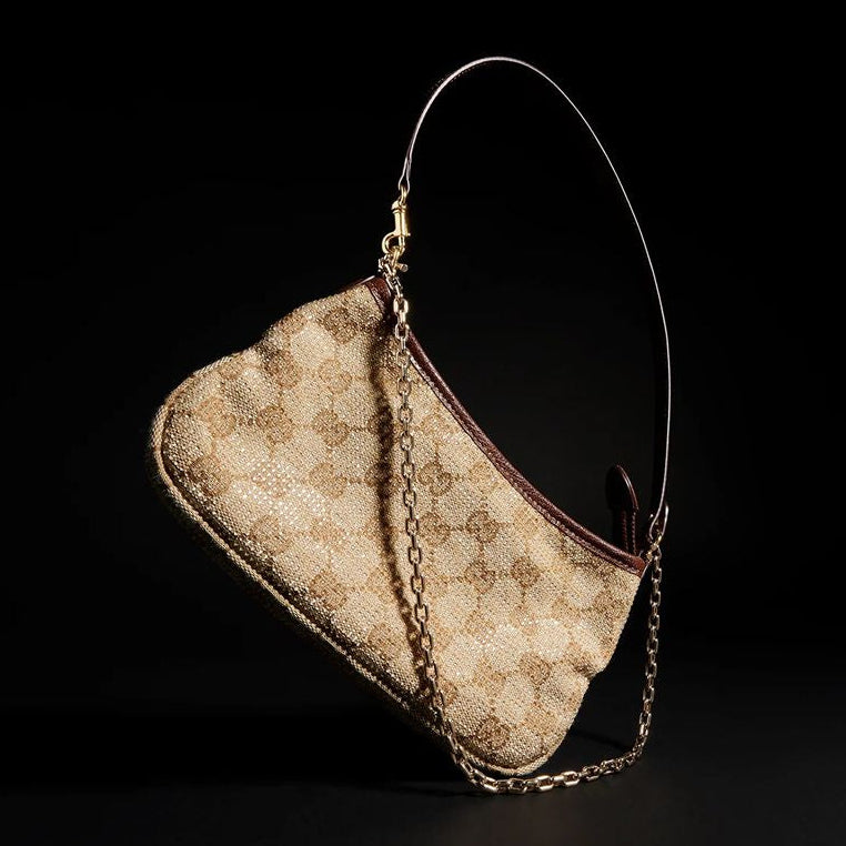 Gossip crystal small shoulder bag-GUCCI-Verso