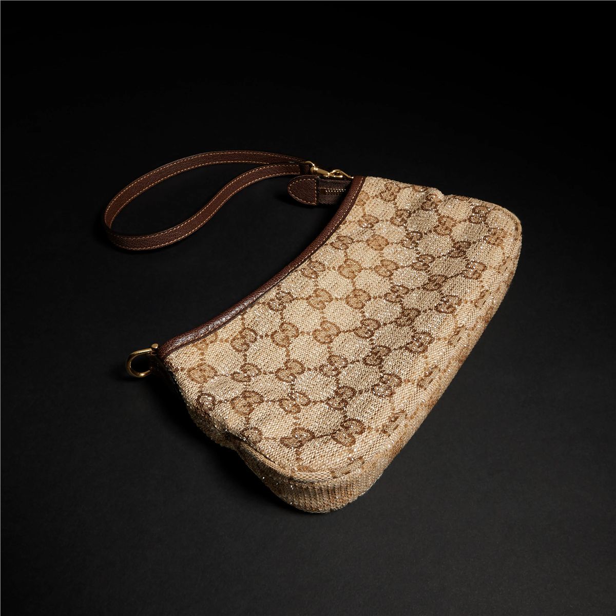 Gossip crystal small shoulder bag-GUCCI-Verso