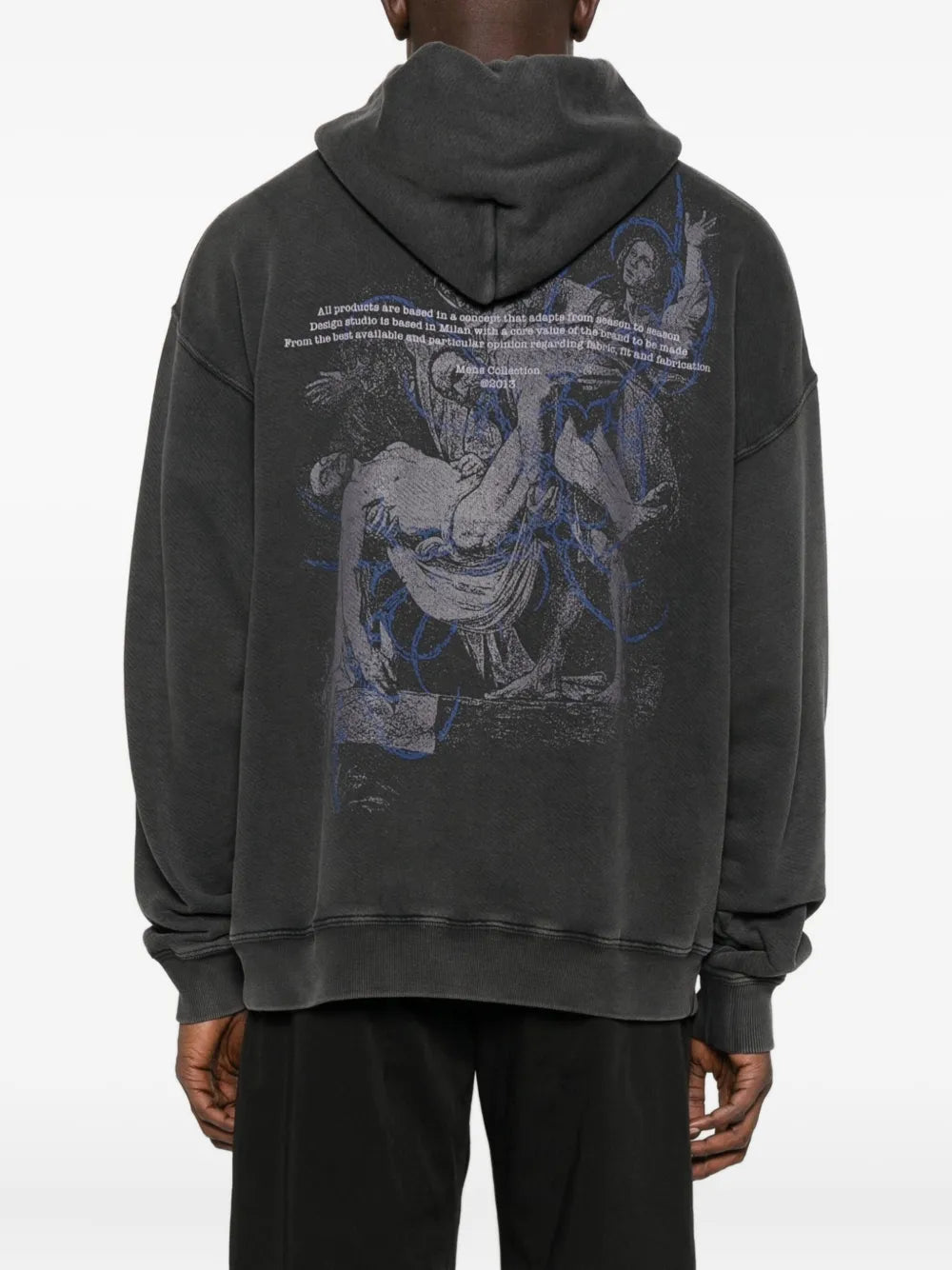 Graphic-print hoodie-OFF-WHITE-Verso