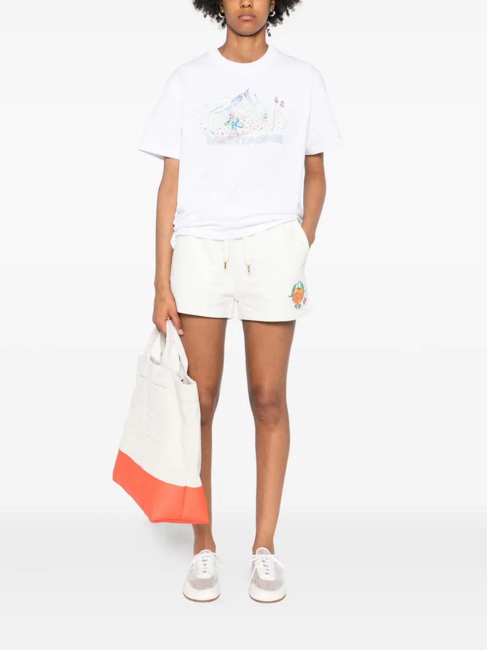 Graphic-print t-shirt-CASABLANCA-Verso