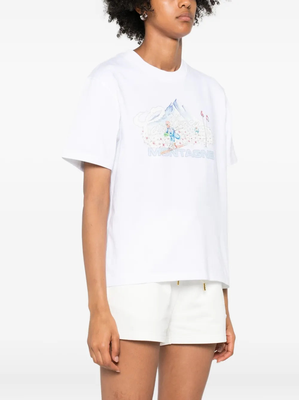 Graphic-print t-shirt-CASABLANCA-Verso