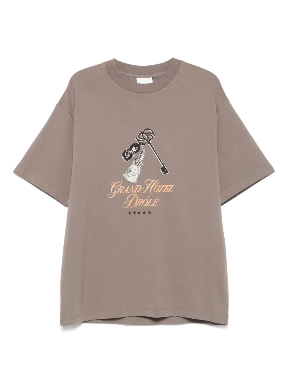 Graphic-print t-shirt-DRÔLE DE MONSIEUR-Verso