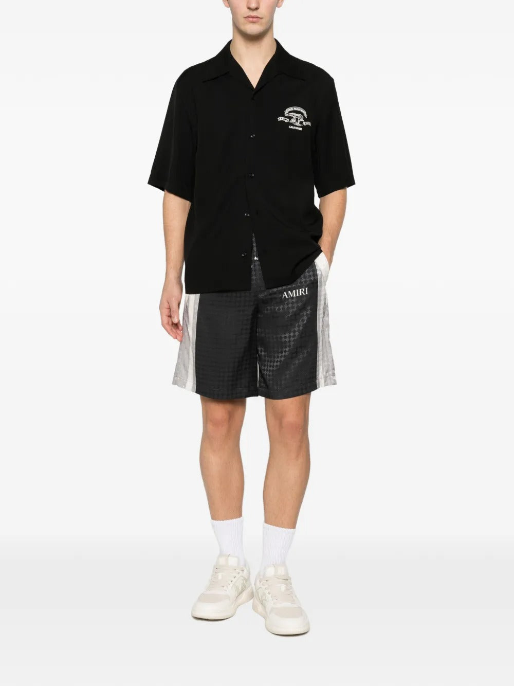 Graphic Short-sleeve Shirt-AMIRI-Verso