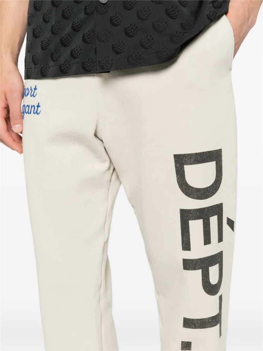 Graphic track pants-GALLERY DEPT.-Verso