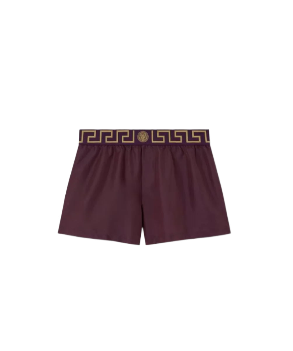 GRECA BORDER SWIM SHORTS - VERSACE - Verso