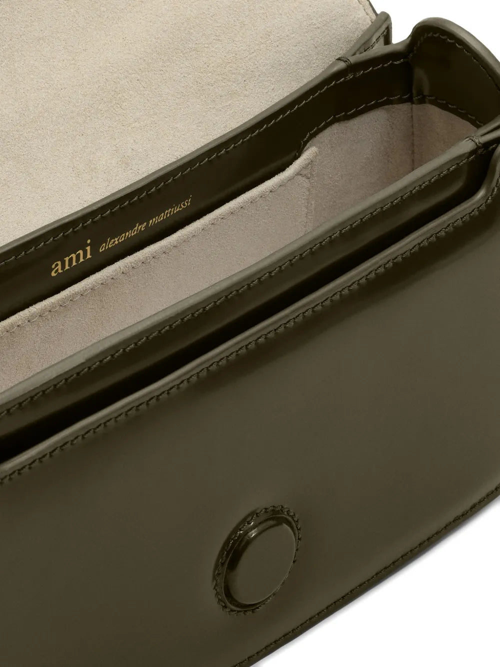 Paris paris glazed paris shoulder bag-AMI-Verso