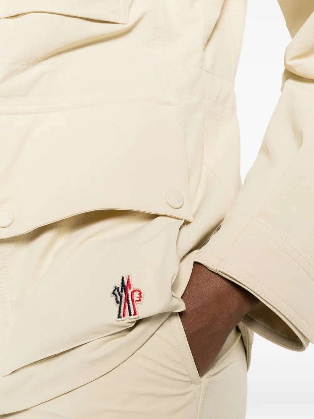 Grenoble Buttoned Pocket Jacket-MONCLER-Verso