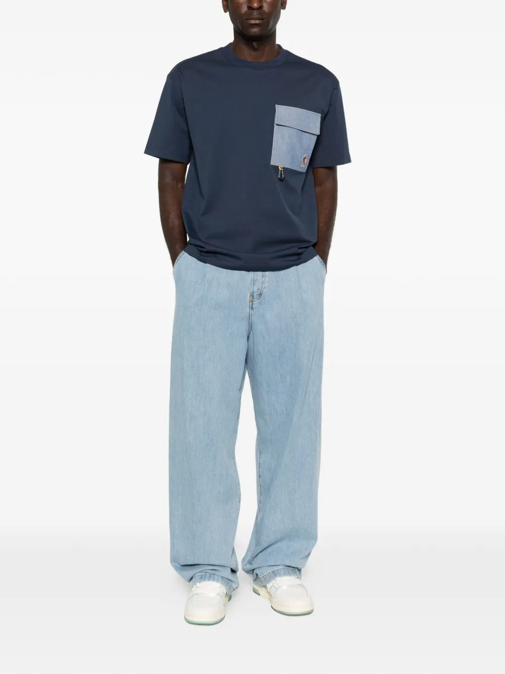 Grenoble Chest-pocket T-shirt-MONCLER-Verso