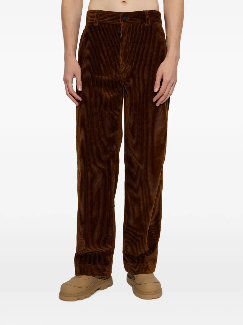 Grenoble corduroy trousers-MONCLER-Verso