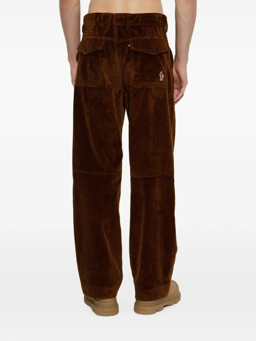 Grenoble corduroy trousers-MONCLER-Verso