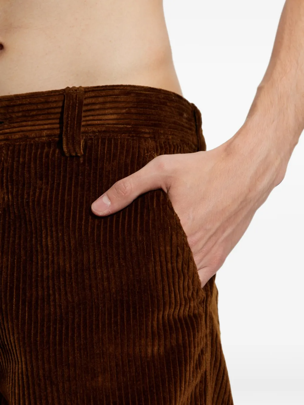 Grenoble corduroy trousers-MONCLER-Verso